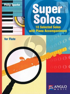 Super Solos (10 Selected Solos) (Flute-Piano)