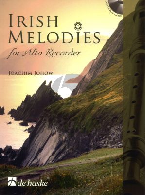 Johow Irish Melodies for Alto Recorder Book with Audio Online (Intermediate-Advanced)