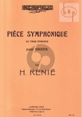 Piece Symphonique en trois Episodes Harpe