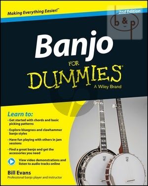 Banjo for Dummies Book with Online Video and Audio Instruction