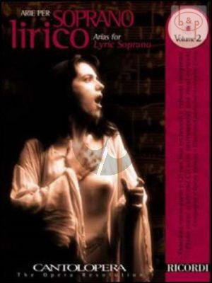 Arias for Lyric Soprano Vol.2 (Voice-Piano)