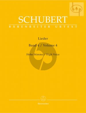 Lieder Vol. 4 Hoch / High