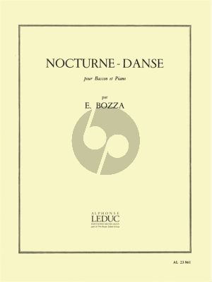 Bozza Nocturne et Danse Basson et Piano (Kiddush)