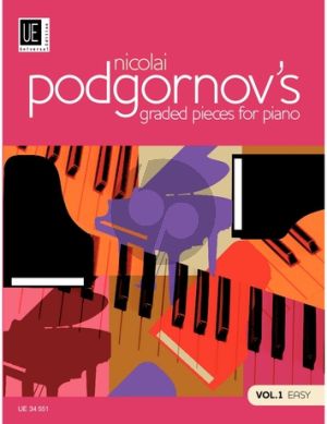 Podgornov Graded Pieces Vol.1 Piano Solo (Easy Level)