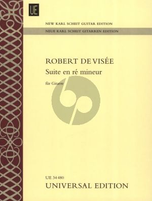 Visee Suite d-minor fir Guitar (edited bu Olaf van Gonnissen)