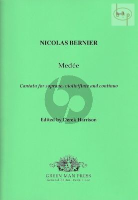 Medee (Cantata) (Soprano-Violin[Flute]-Bc)