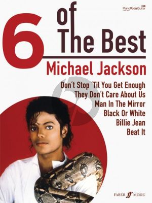6 of the Best Michael Jackson Piano-Vocal-Guitar