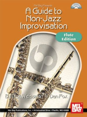 Weissman Fox A Guide to Non-Jazz Improvisation Edition for Flute Book with Cd
