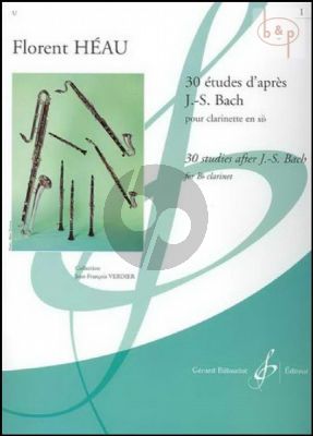 30 Etudes d'apres J.S.Bach Vol.1 14 Etudes