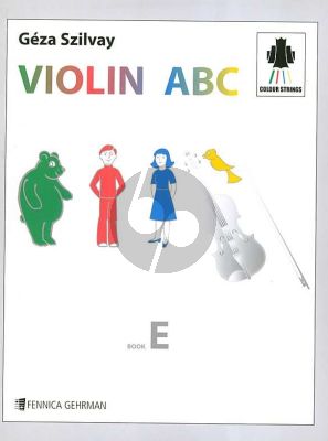Szilvay Violin ABC Book E (Colour Strings)