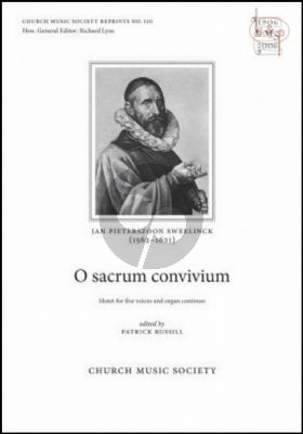 O sacrum convivium SATTB-organ continuo