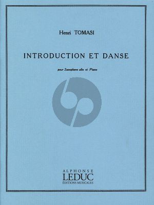 Tomasi Introduction et Danse Saxophone alto et Piano