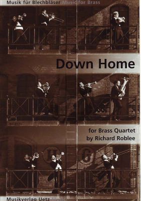 Roblee Down Home 2 Trumpets [Bb]-Trombone-Bass Trombone (Score/Parts)