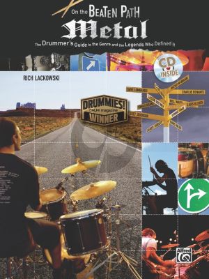 Lackowski On the Beaten Path Metal (Bk-Cd) (The Drummer's Guide to the Genre and the Legends who Defined it)