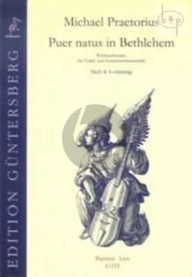 Puer natus in Bethlehem (Christmas Settings for Vocal and Instr.Ens.) Vol.4 (4 Part)