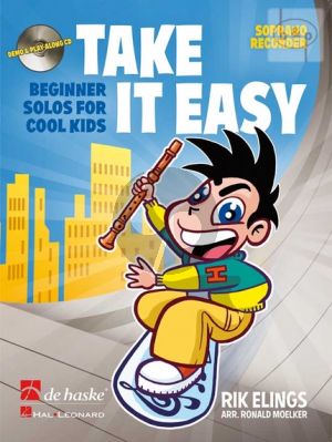 Take it Easy (Beginner Solos for Cool Kids) (Descant Rec.) (Bk-Cd)