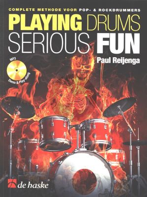 Reijenga Playing Drums Serious Fun (Complete Methode voor Pop- & Rockdrummers) (Bk-Cd)