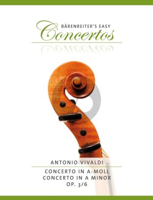 Vivaldi Concerto a-minor Op. 3 No .6 RV 356 Violin and Piano (edited by Kurt Sassmannshaus)