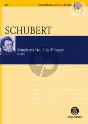 Symphony No.5 D.485 B-flat major (Study Score with Audio CD)