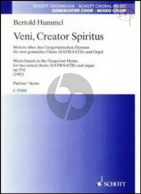 Veni Creator Spiritus (Motet) Op.97d