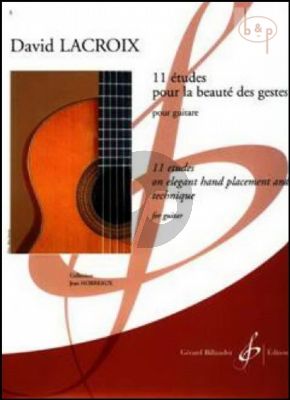 11 Etudes pour la beaute des gentes (11 Etudes on elegant hand placement and technique)