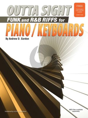 Gordon Outta Sight Funk & R&B Riffs for Piano and Keybords (Bk-Cd)
