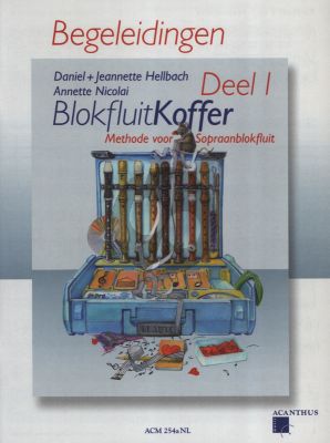 Hellbach-Nicolai Blokfluitkoffer Vol.1 alleen Pianobegeleiding (Methode voor Sopraanblokfluit)
