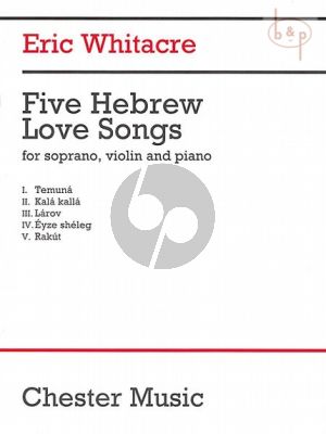 5 Hebrew Love Songs Soprano-Violin-Piano