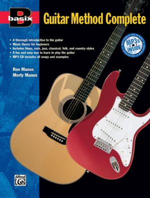 Manus Manus Basix Guitar Method Complete Book with MP3 Cd