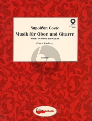 Coste Music for Oboe[Flute/Violin]-Guitar) Book-Audio Online (edited by Simon Wynberg)