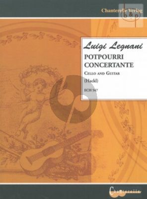 Potpourri Concertante (Violoncello-Guitar) (Score/Parts)