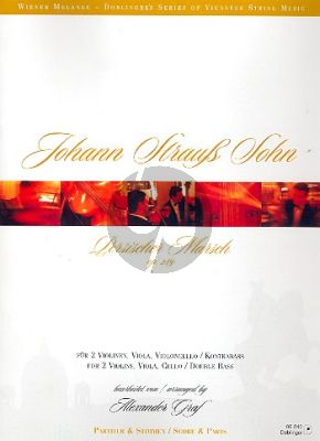 Strauss Persischer Marsch Op. 289 2 Violinen-Viola-Violoncello (Part./Stimmen) (arr. Alexander Graf)