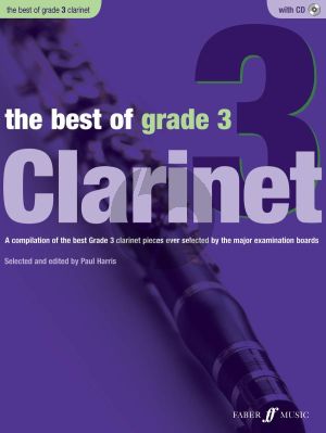 Harris The Best of Grade 3 for Clarinet and Piano (Bk-Cd) (easy level)