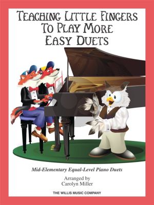 Miller Teaching Little Fingers to Play More Easy Duets (Book) (easy level)
