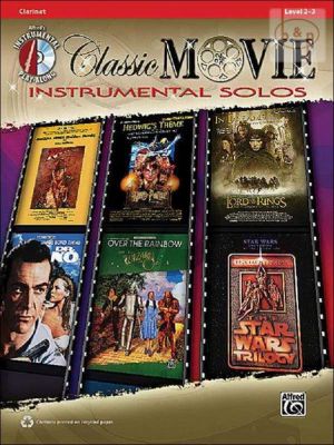 Classic Movie Instrumental Solos (Clarinet) (Bk-Cd)