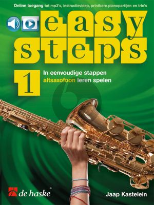 Easy Steps Vol.1 Altsaxofoon (Bk-DVD- 2 Cd's) (In eenvoudige stappen altsaxofoon leren spelen)