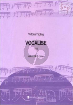 Vocalise Cello and Piano