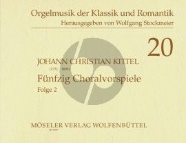 Kittel 50 Choralvorspiele vol.2 No. 26 - 50 Orgel (Wolfgang Stockmeier)