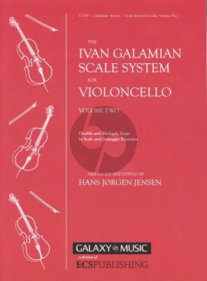 Galamian Scale System for Violoncello Vol. 2 (Double and Multiple Stops in Scale and Arpeggio Exercises)