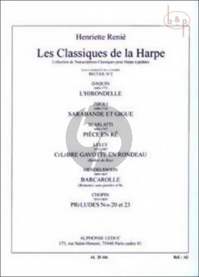 Les Classiques de la Harpe Vol.2