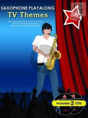 You Take Centre Stage Alto Sax. Play-Along TV Themes (Bk- 2 CD's)