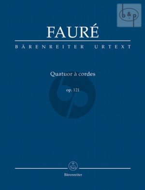 Quatuor a Cordes Op.121 (Study Score)