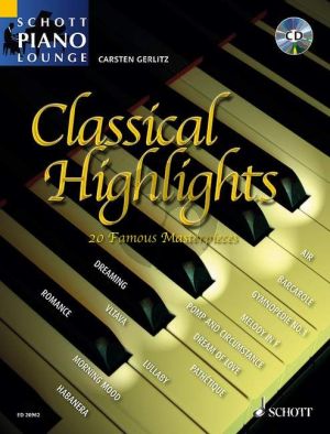 Classical Highlights (20 Famous Masterpieces) (Bk-Cd) (compiled and edited by Carsten Gerlitz)