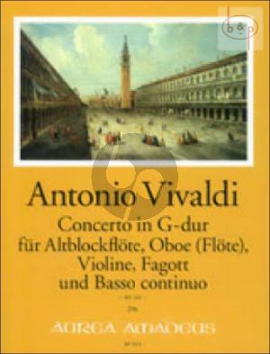 Concerto G-major RV 101 (Treble Rec.[Fl.]- Ob.[Fl.]-Vi.-Bsn-Bc)