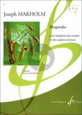 Rhapsodie pour Saxophone Alto et Piano