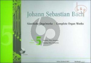 Samtliche Orgelwerke Vol.5 (Sonatas-Trios and Concertos) (with CD-Rom)