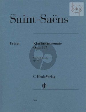 Saint-Saens Sonate Op.167 Klarinette und Klavier (Peter Jost)