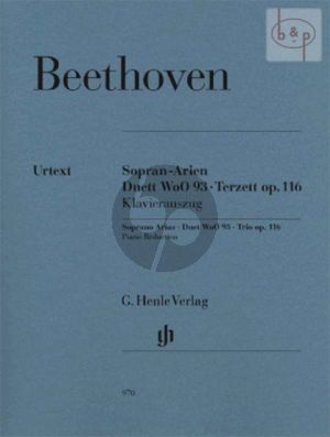 Sopran Arien-Duett WoO 93 -Terzett Op.116
