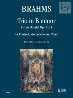 Trio B-minor (from Quintet Op.115) (Score/Parts)