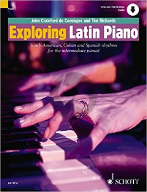 Crawford Exploring Latin Piano Book with Audio Online (South-American-Cuban and Spanish Rhythms for the Intermediate Pianist)